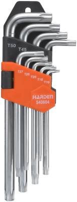 HardenTX-nycklar i sats Harden