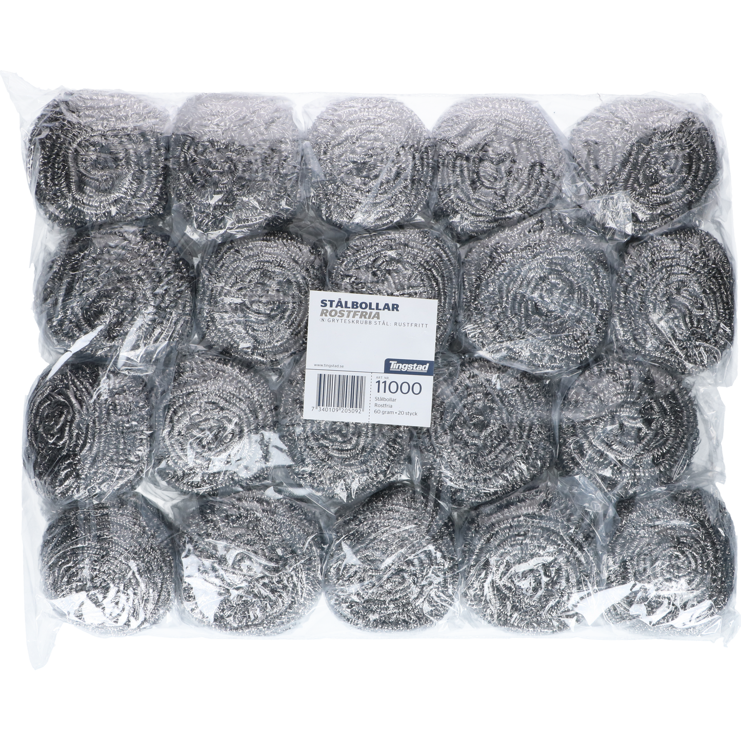 STÅLBOLLAR ROSTFRIA 60G ST