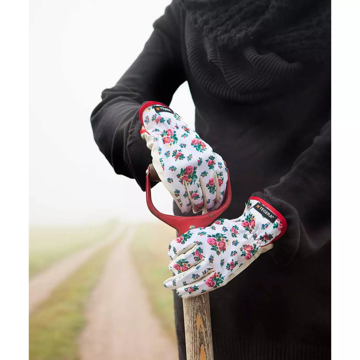 ALLROUNDHANDSKE ROSEN VIT STL 6