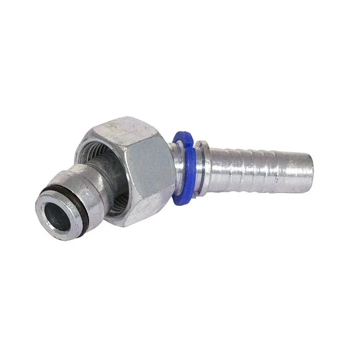 Presskoppling 45° MM-gänga inv. DKLO