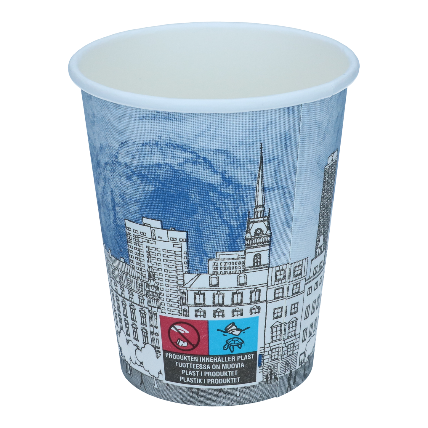 Pappersmugg City 23cl 25 pcs
