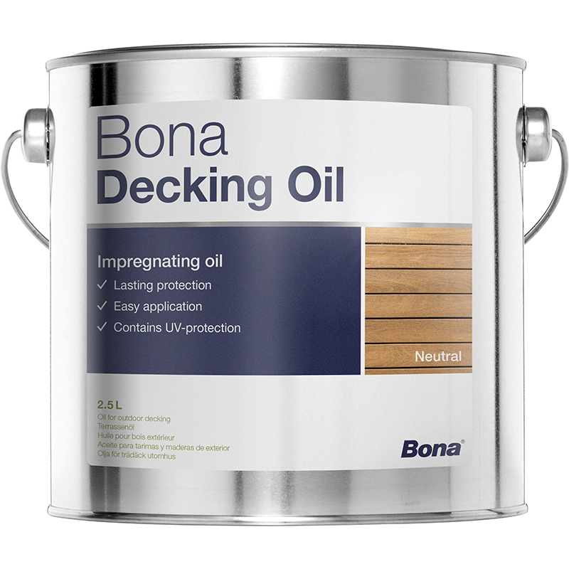 BONA DECKING OIL NEUTRAL 2,5 liter