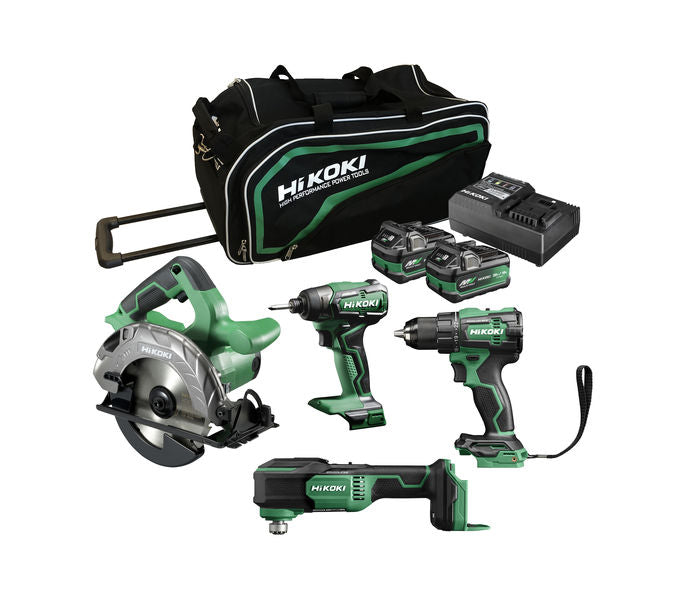 Hikoki VERKTYGSPAKET VB34 M/4 MASKINER Begränsat antal