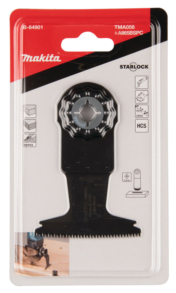 Makita Multiblad STARLOCK - BiM 65 mm B-64901