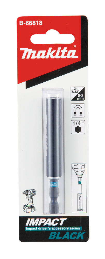 MakitaSkruvbitshållare - Impact Black, 80 mm, 1/4" B-66818