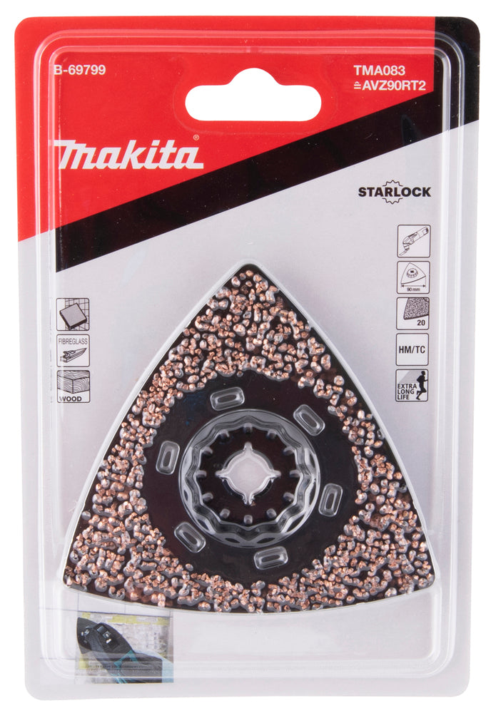 Makita Starlock slipplatta K20 90 mm B-69799