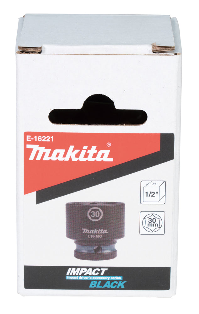 Makita Krafthylsa Impact BLACK, längd: 44 mm E-16221