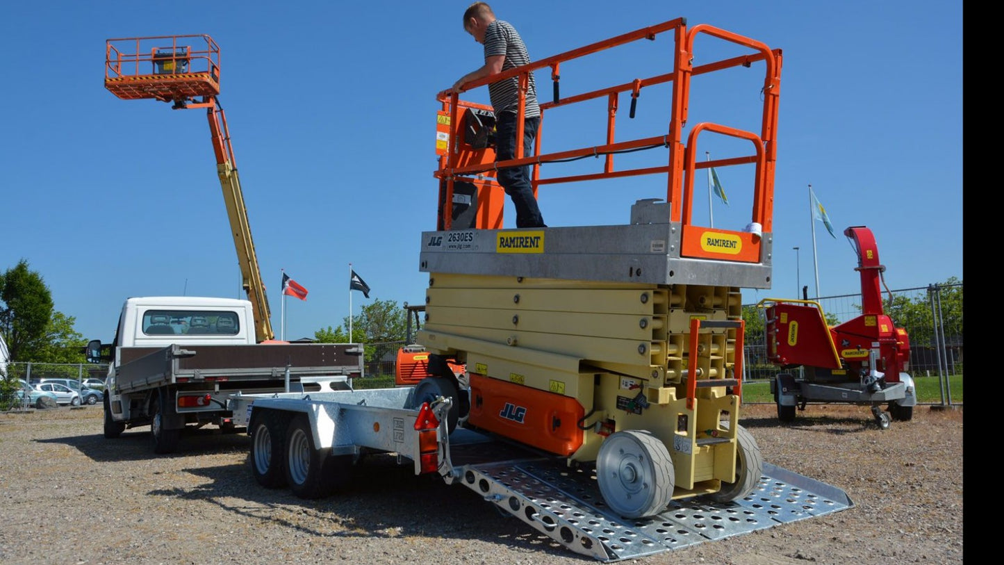 HYR Williams maskintrailer 3500 kg