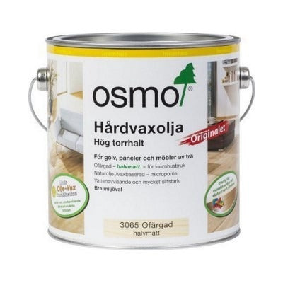 HÅRDVAXOLJA 3065 OSMO NALET. HALVMATT 0,75