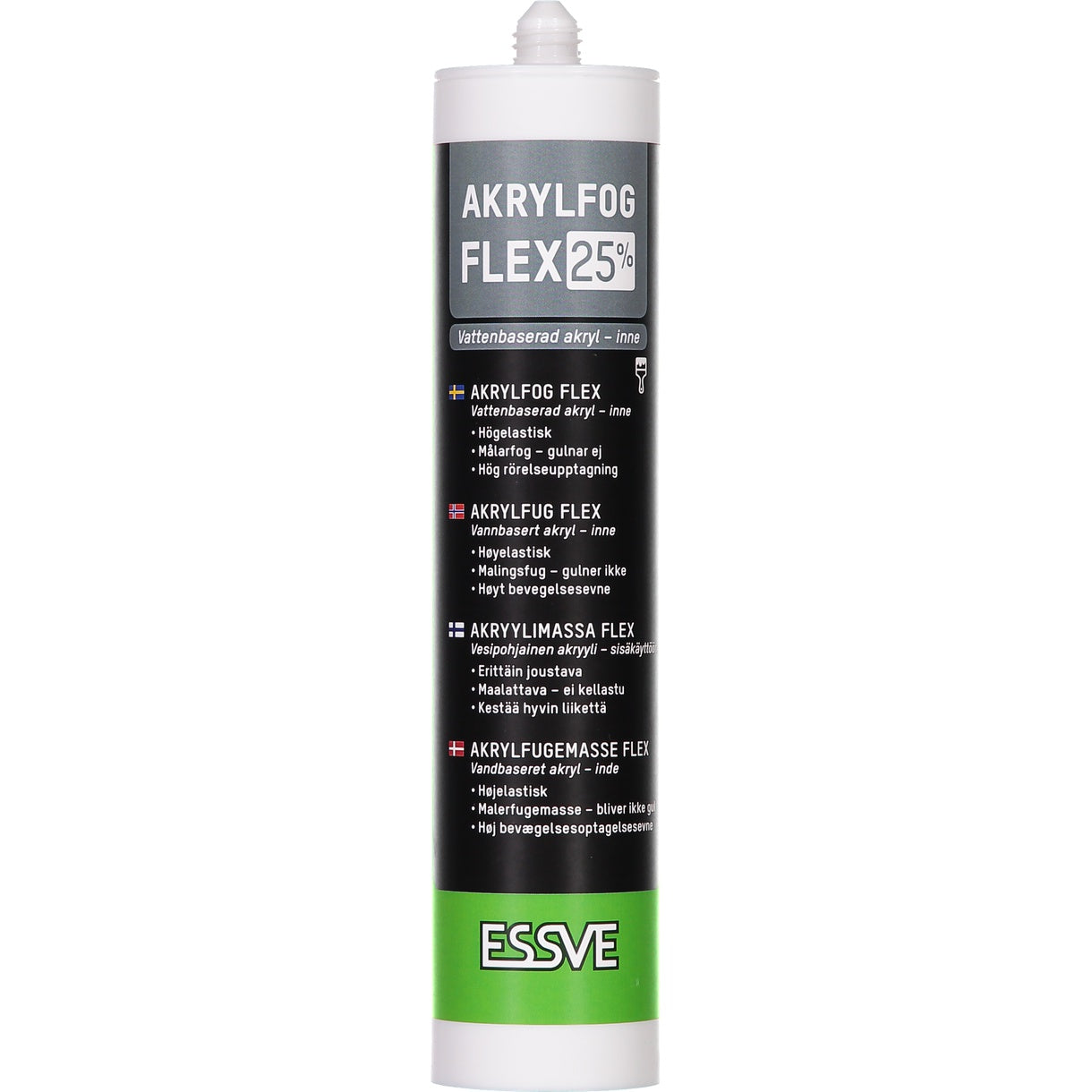 AKRYLFOG FLEX 25 LISTVIT 0,3L