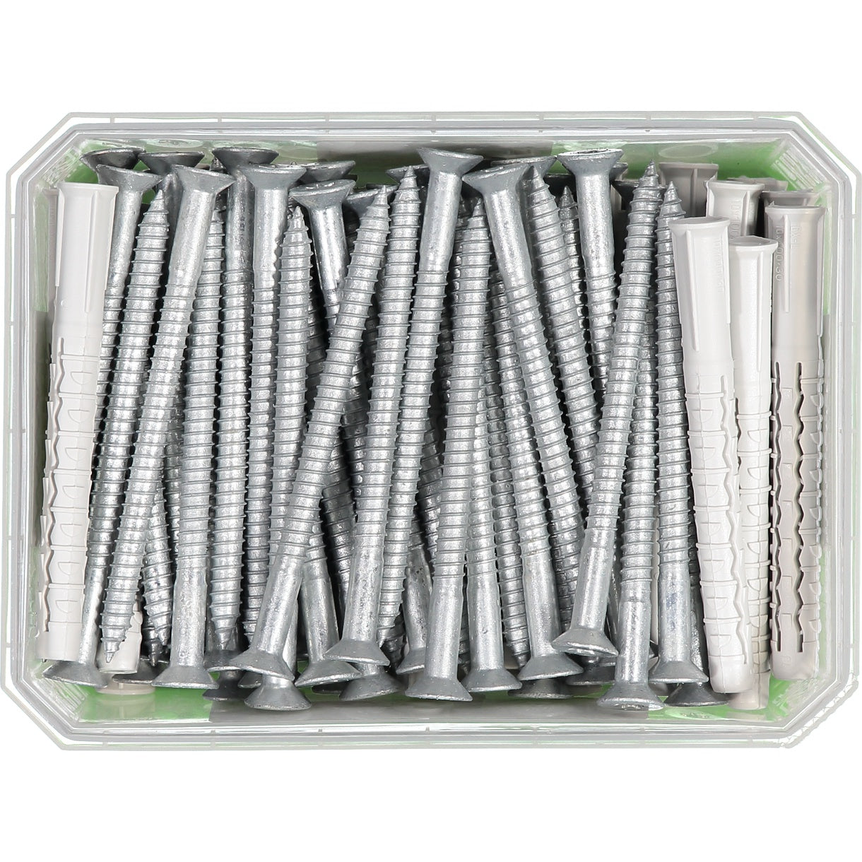 FASADPLUGG GXL SKRUV FÖRSÄNKT HUVUD TX40 FZV 10X100 50ST