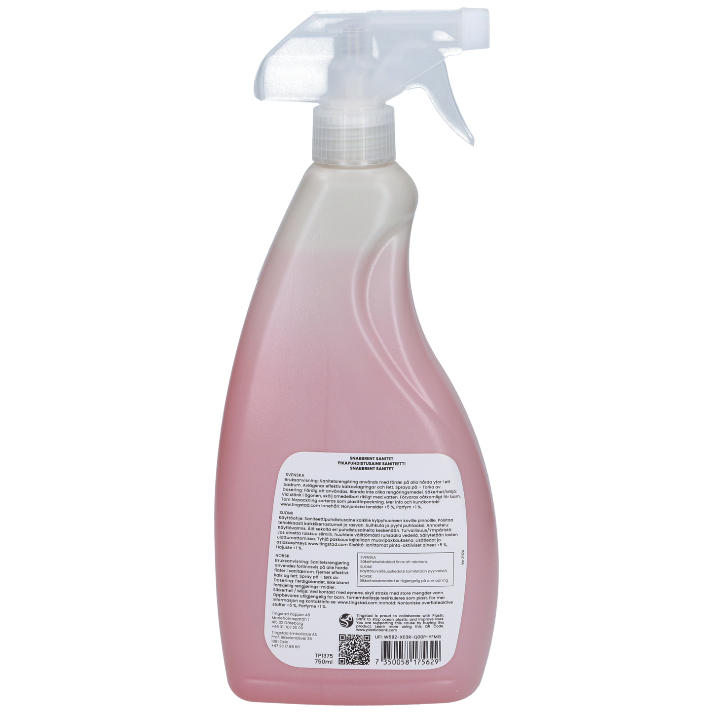 Sanitetsrent Spray 750ml