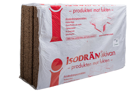 ISODRÄN SKIVA 70 KPA 65 MM 5,76 M2/PKT 30 PKT/PALL