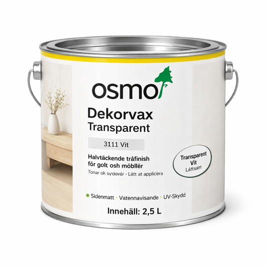 Osmo DEKORVAX TRANSPARENT  3111 VIT 2 .5L
