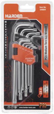 HardenTX-nycklar i sats Harden