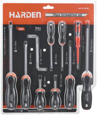 Skruvmejselsats Harden