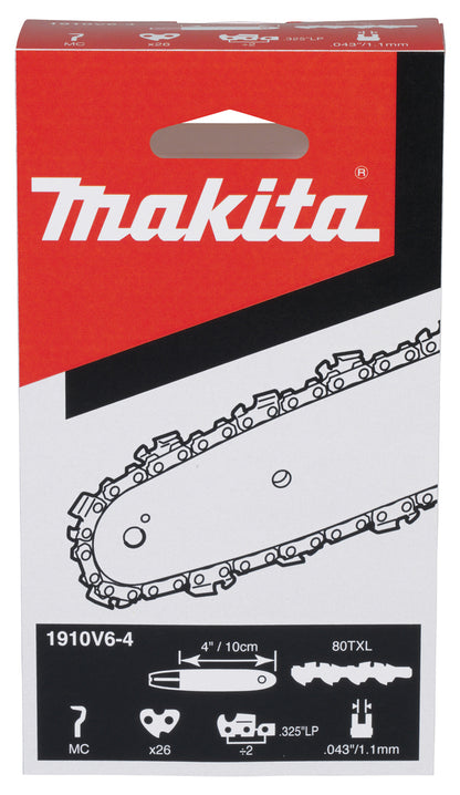 Makita Sågkedja, 4 / 10 cm, 0,325 1,1 mm 80 1910V6-4