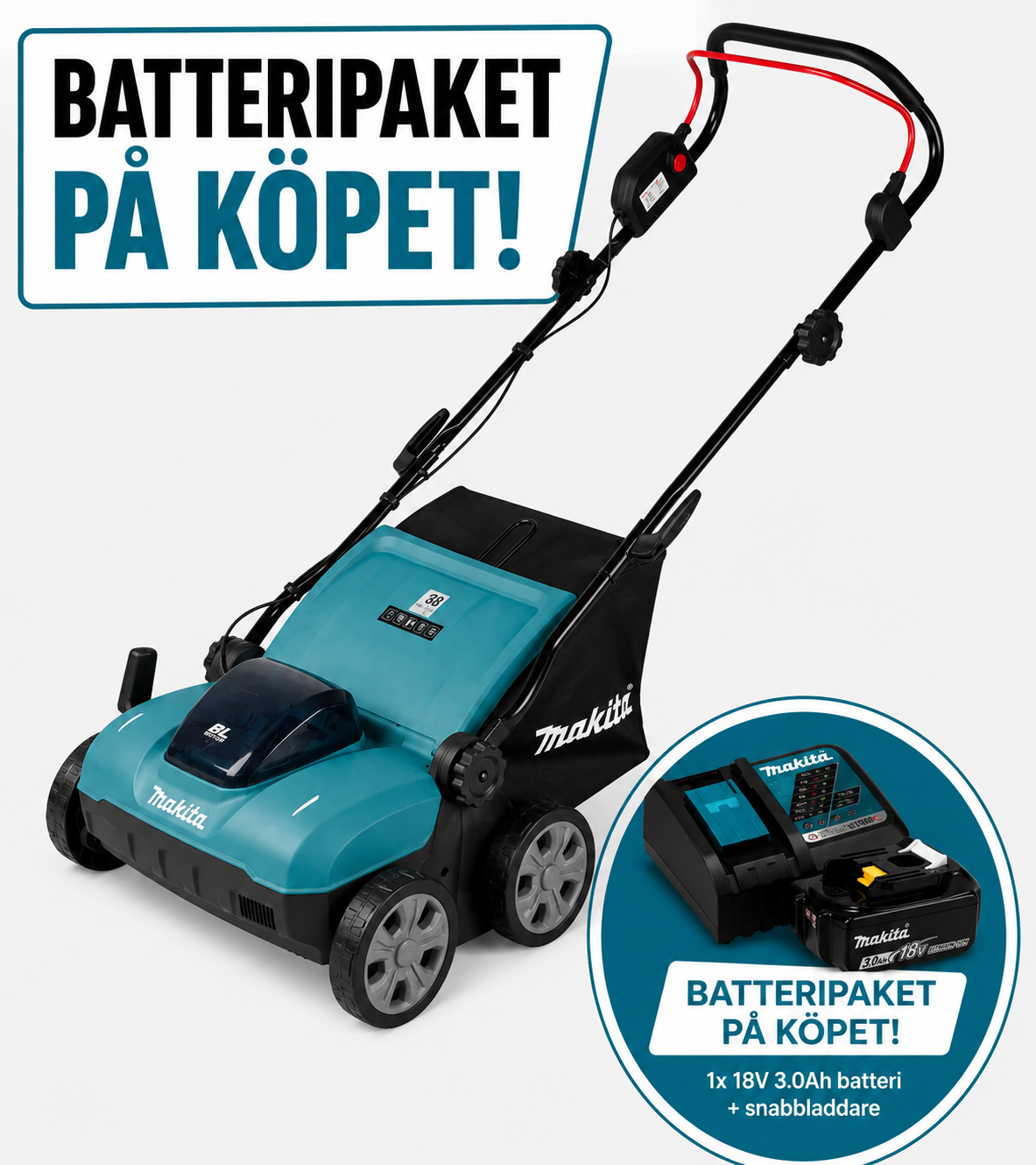 Makita DUV320Z Vertikalskärare