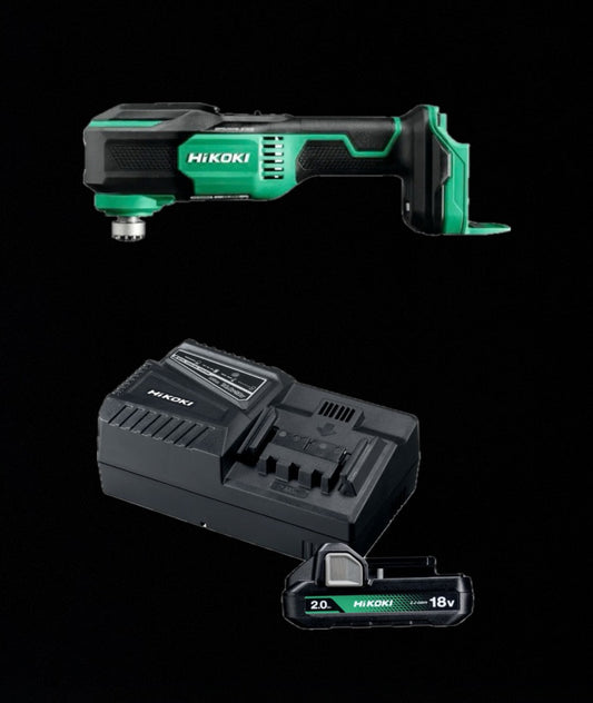 Hikoki MULTIMASKIN CV18DA 2AH med batteripaket 18v