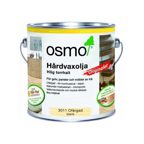 Hårdvaxolja Osmo 3011 2,5l  Blank Originalet