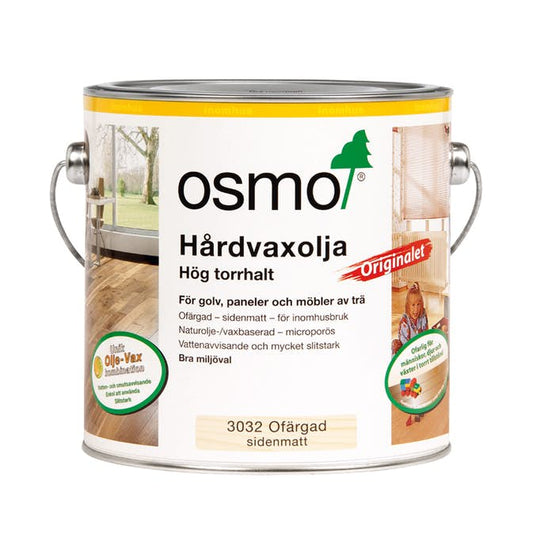 Hårdvaxolja Osmo 3032 2,5l  Sidenmatt Originalet