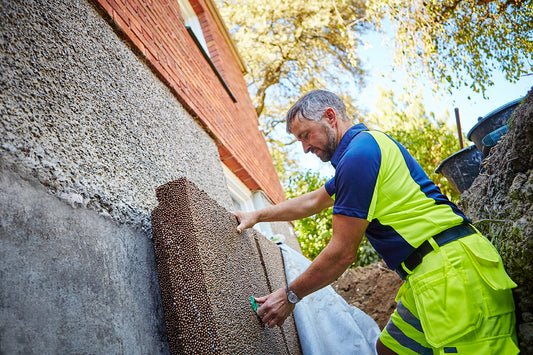 ISODRÄN SKIVA 60 KPA 100 MM 3,75 M2/PKT 30 PKT/PALL