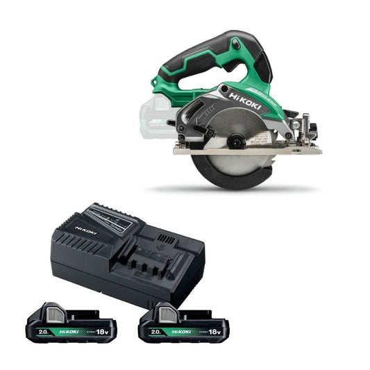 Hikoki  cirkelsåg C1805DAWRZ med 18 volt batteripaket
