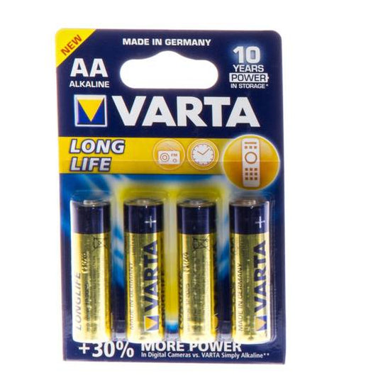 Batteri Varta Longlife AA 4 st