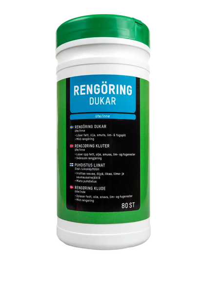 RENGÖRING DUKAR, 80ST