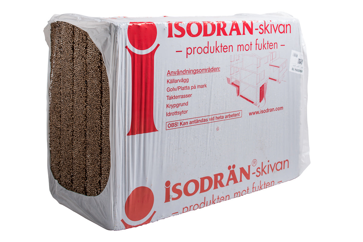 ISODRÄN SKIVA 95 KPA 100 MM 3,75 M2/PKT 30PKT/PALL
