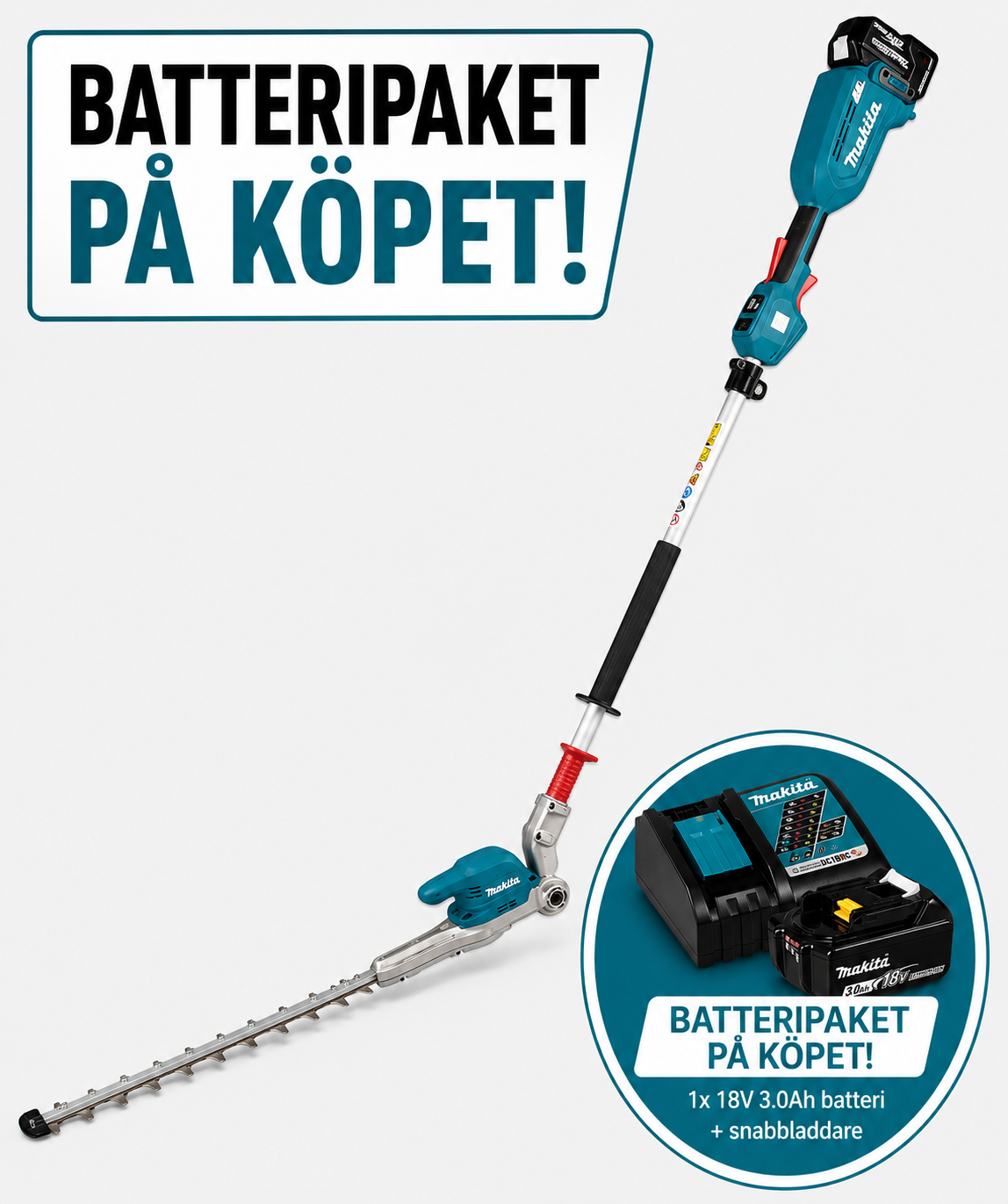 Makita DUN500WZ Häcksax