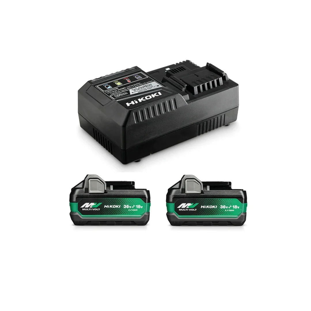 HiKOKI WR36DE Mutterdragare 36V Multi Volt 36V/18V & Snabbladdare