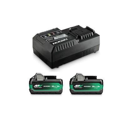HiKOKI WR36DE Mutterdragare 36V Multi Volt 36V/18V & Snabbladdare