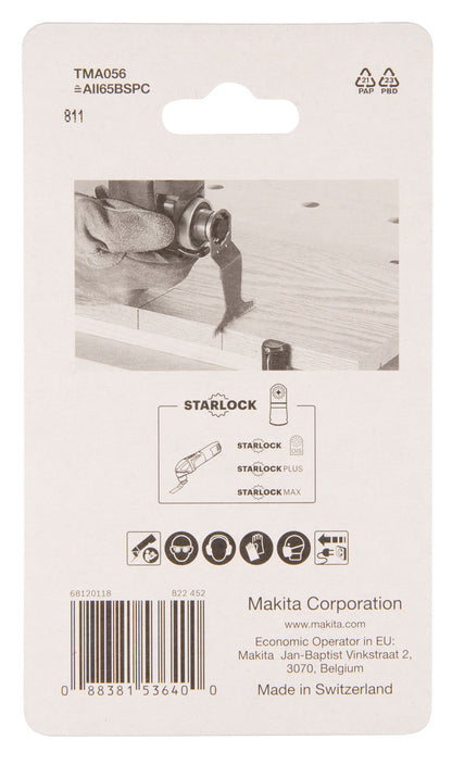 Makita Multiblad STARLOCK - BiM 65 mm B-64901