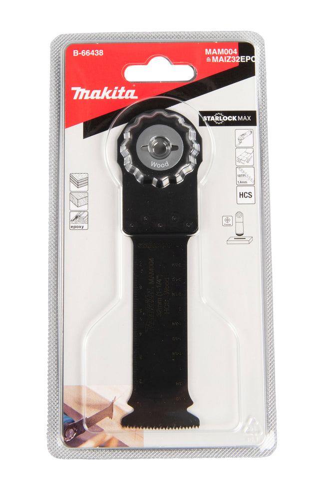 Makita MULTIVERKTYG INSTICKSBLAD 32 TMA051, HCS, SL