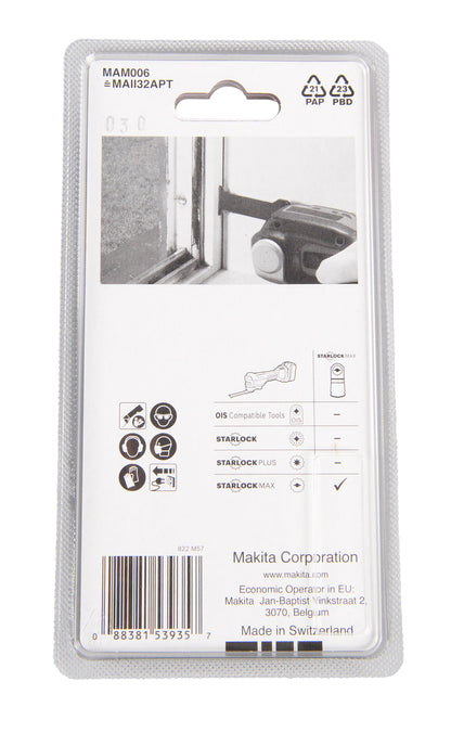 Makita Infällt multiblad 32 mm B-66450