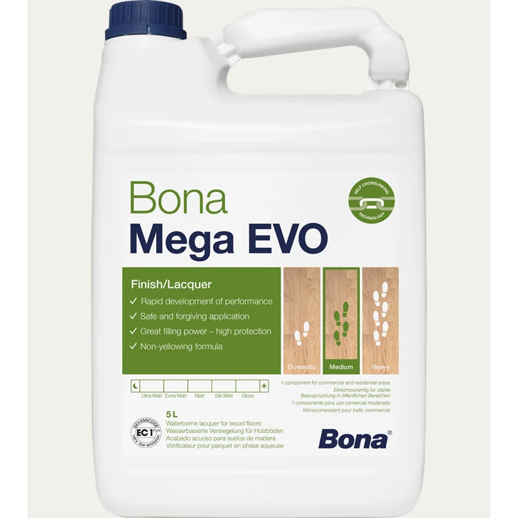 Golvlack Bona Mega EVO 5 Liter Ultramatt