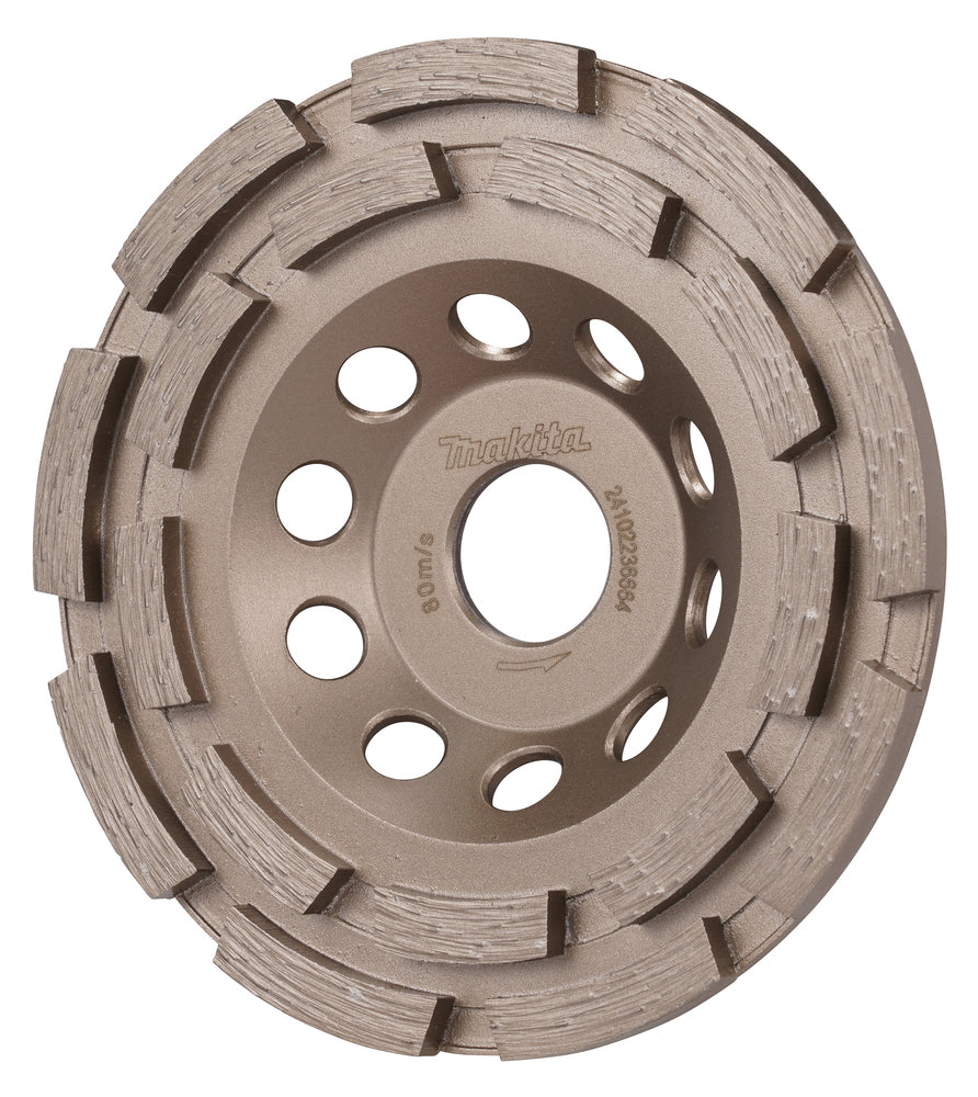 Makita Diamantslipkopp 125mm 2 rader D-80606
