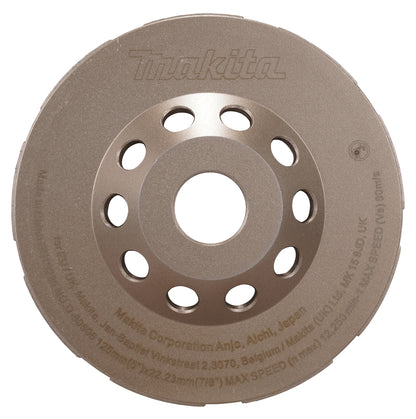 Makita Diamantslipkopp 125mm 2 rader D-80606