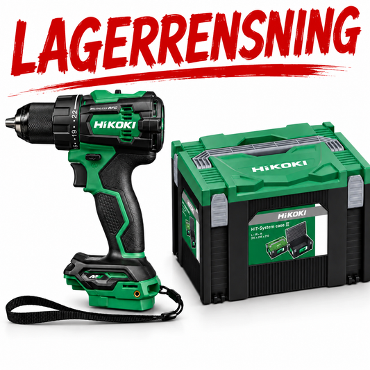 HIKOKI DS18DE BORRSKRUVDRAGARE  Lagerrensning