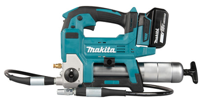 Makita DGP180RT Fettspruta  med 1 st 5,0 Ah batteri samt snabbladdare