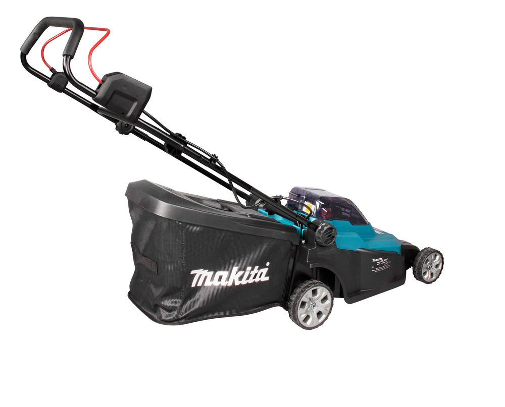 Makita DLM432CT2 Gräsklippare  med 2 st 5,0 Ah Li-ion batterier samt dubbelladdare