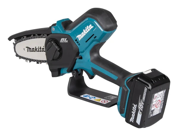 Makita DUC101Z 18V LXT Batteridriven Grenkedjesåg 10 cm – Med 5,0 Ah Batteri