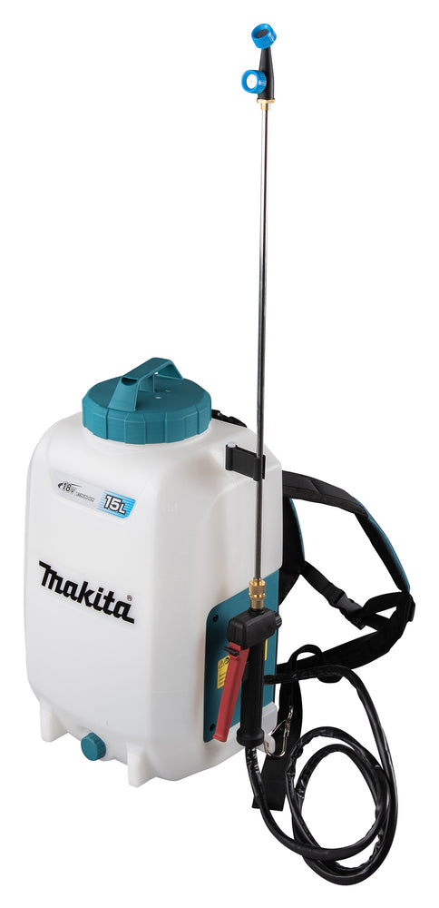 Makita DUS158 Ryggburen tryckspruta för 18V
