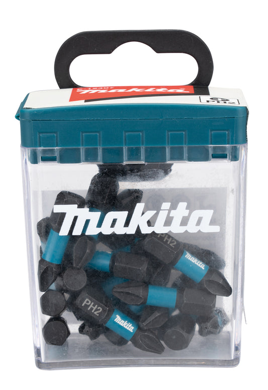 Makita Impact Black bits, PH2, 25 mm, 25 st E-12360