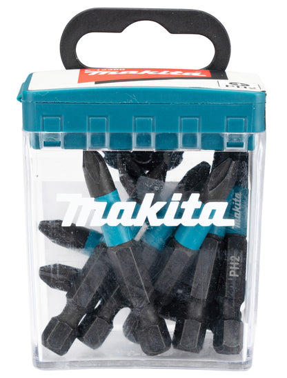 Makita IMPACT BLACK - bits för slagskruvdragning PH2 50 mm 10st E-12407