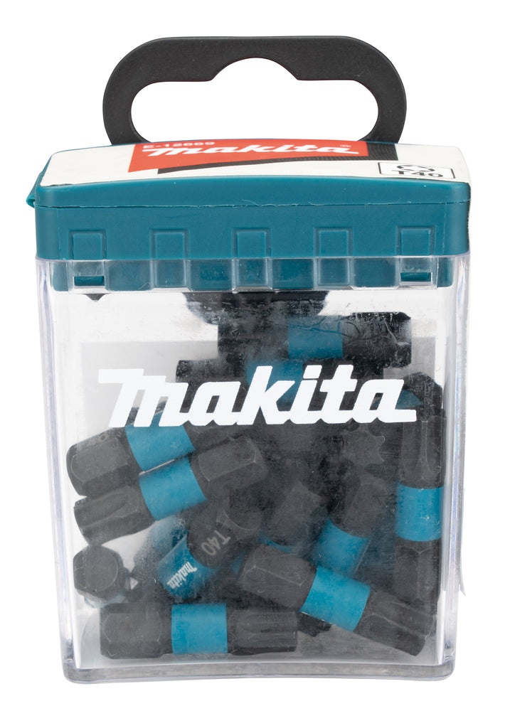 Makita IMPACT BLACK SKRUVBITS SET, T40, 25ST E-12669
