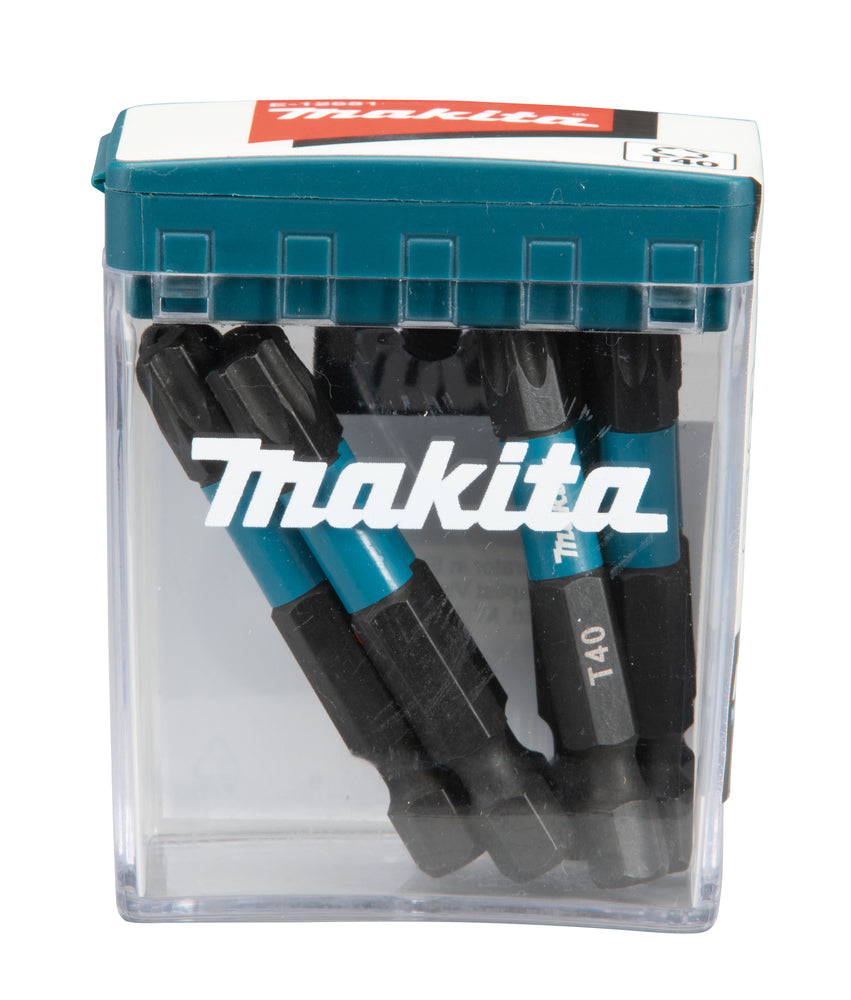 Makita IMPACT BLACK - bits för slagskruvdragning T40 50mm 10st E-12681