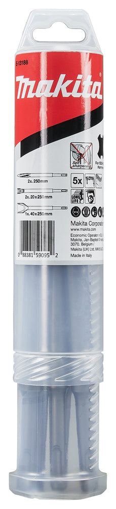 Makita MejselsE-13188et 5 delar för SDS-PLUS