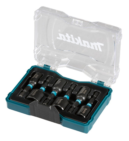 Makita Hyllsset, IMPACT BLACK, 1/4", 6 delar, 6, 7, 8, 10, 12, 13 mm E-15768